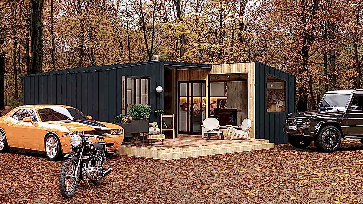 toprak tiny house modül ev